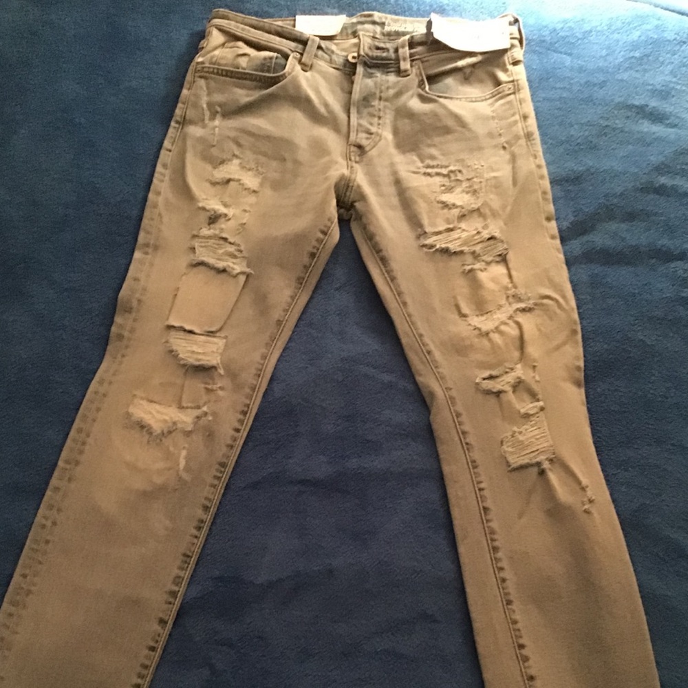 H&M Men Ripped Skinny Jeans - Picture 2 of 4